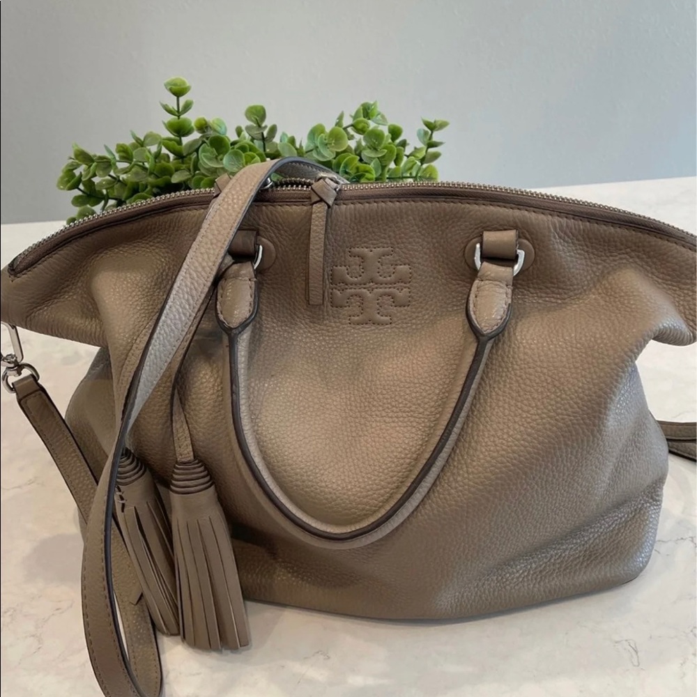 Tory Burch McGraw Sloughy Satchel